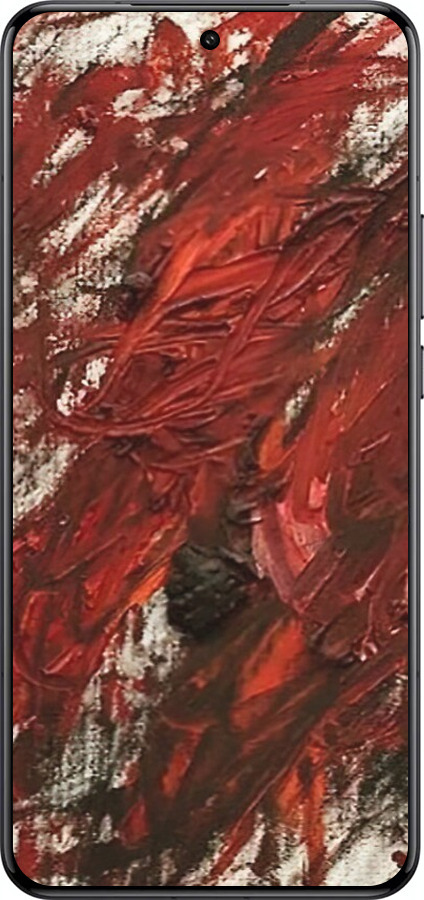 Силиконовый чехол Абстрактная композиция в красных тонах для Xiaomi 15 Ultra - 6541u-3967 изображение 