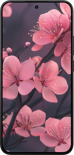 Силиконовый чехол Пурпурная сакура для Xiaomi 15T 5G - 6075u-4100 изображение 