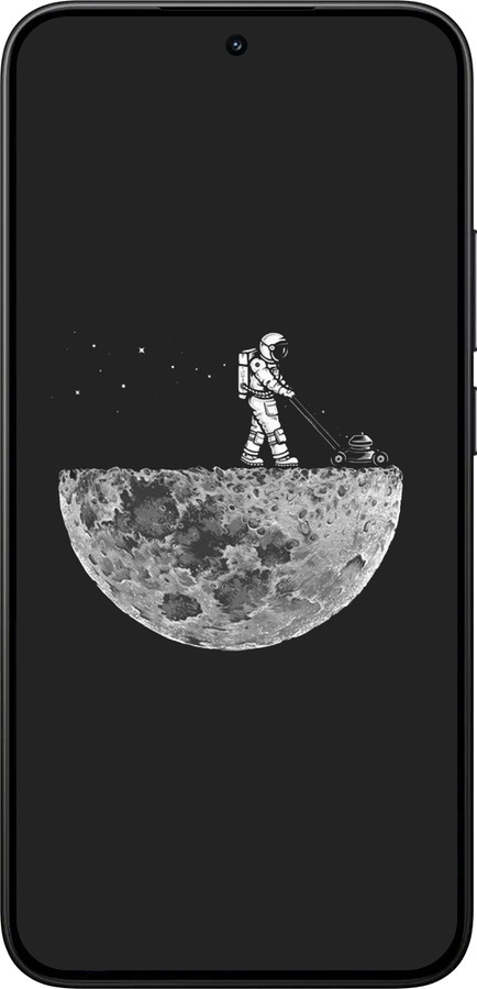Силиконовый чехол Moon in dark для Xiaomi 15T 5G - 4176u-4100 изображение 