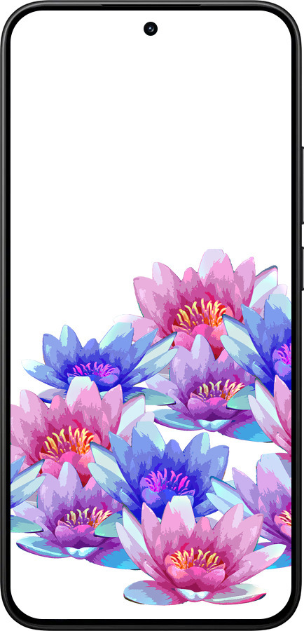 Силіконовий чехол Лотос для Xiaomi 15T 5G - 4862u-4100 изображение 