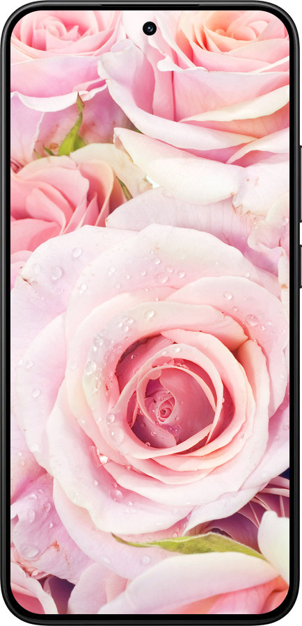 Силиконовый чехол Розы для Xiaomi 15T 5G - 525u-4100 изображение 