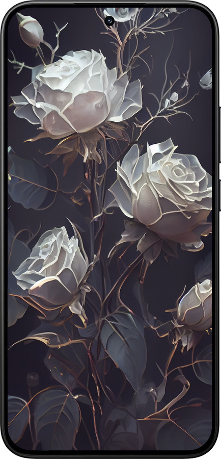 Силиконовый чехол Розы 2 для Xiaomi 15T 5G - 5550u-4100 изображение 