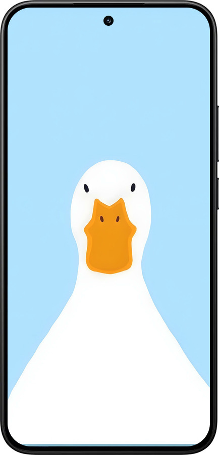 Силиконовый чехол Гусь для Xiaomi 15T 5G - 6350u-4100 изображение 