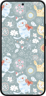 Силиконовый чехол Котята v3 для Xiaomi 15T Pro 5G - 1223u-4097 изображение 