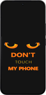 Силиконовый чехол Don't touch the phone для Xiaomi 15T Pro 5G - 4261u-4097 изображение 