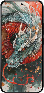 Силиконовый чехол Стихия огня для Xiaomi 15T Pro 5G - 6101u-4097 изображение 