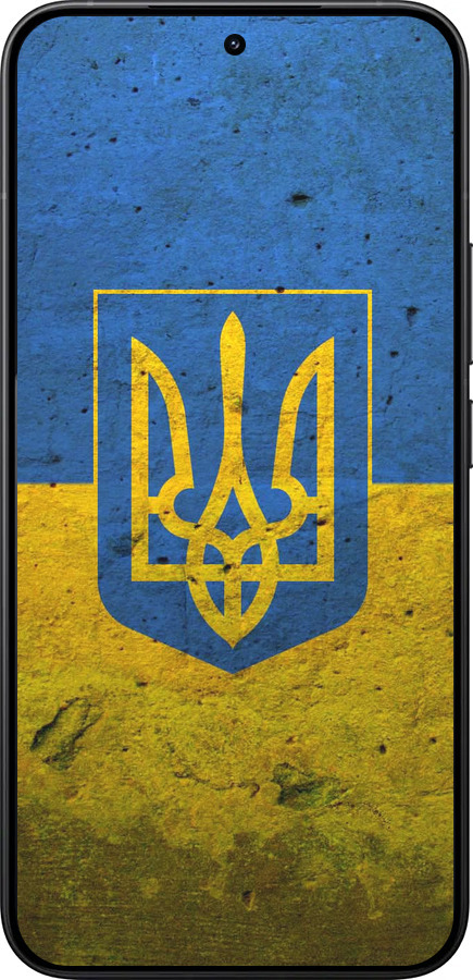 Силиконовый чехол Флаг и герб Украины 2 для Xiaomi 15T Pro 5G - 378u-4097 изображение 