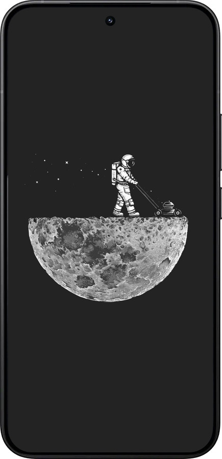 Силиконовый чехол Moon in dark для Xiaomi 15T Pro 5G - 4176u-4097 изображение 