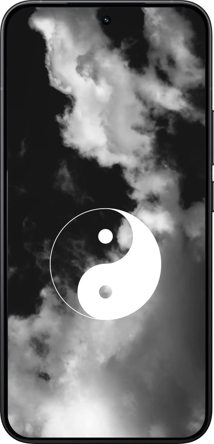 Силіконовий чехол Інь і янь для Xiaomi 15T Pro 5G - 4389u-4097 изображение 