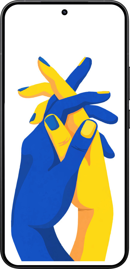 Силиконовый чехол Stand With Ukraine для Xiaomi 15T Pro 5G - 5255u-4097 изображение 