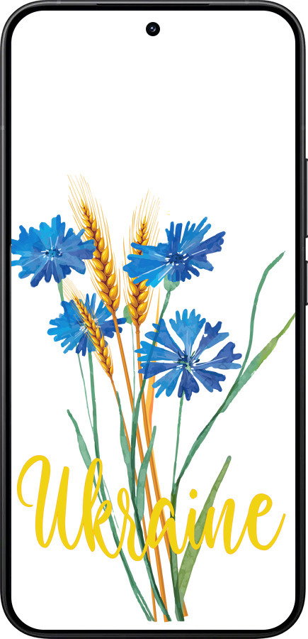 Силиконовый чехол Ukraine v2 для Xiaomi 15T Pro 5G - 5445u-4097 изображение 