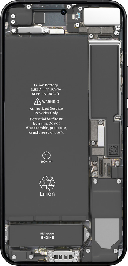 Силиконовый чехол Детали смартфона для Xiaomi 15T Pro 5G - 5487u-4097 изображение 