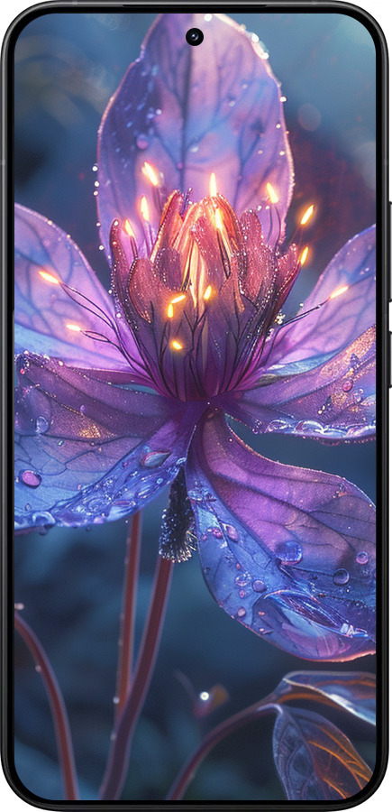 Силиконовый чехол Магический цветок для Xiaomi 15T Pro 5G - 6038u-4097 изображение 