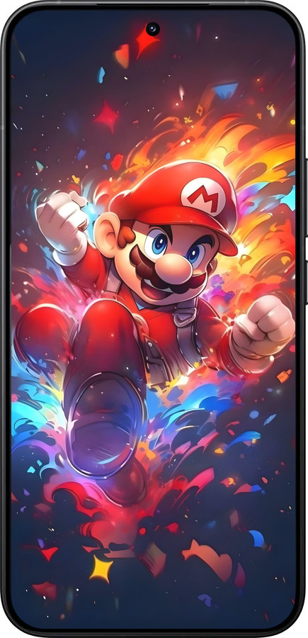 Силиконовый чехол Супер Марио для Xiaomi 15T Pro 5G - 6342u-4097 изображение 