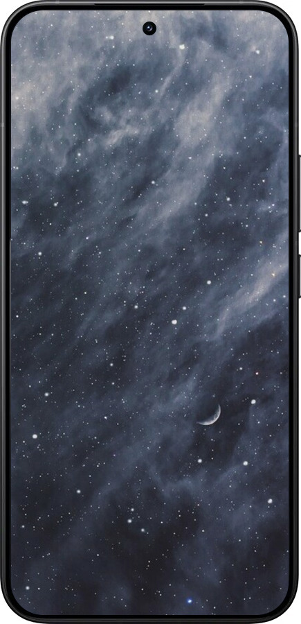 Силіконовий чехол Сині хмари, Синій місяць для Xiaomi 15T Pro 5G - 6398u-4097 изображение 