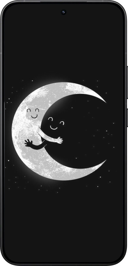 Силиконовый чехол Лунные объятия для Xiaomi 15T Pro 5G - 6508u-4097 изображение 