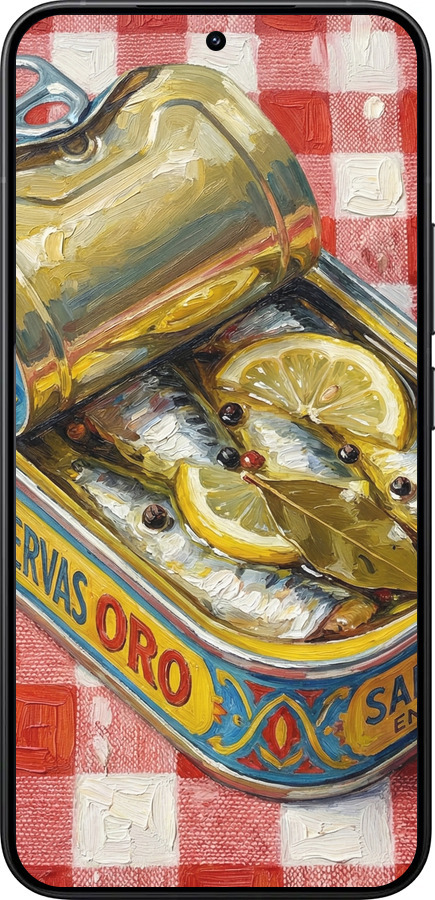 Силиконовый чехол Vintage Sardine Tin Phone для Xiaomi 15T Pro 5G - 6772u-4097 изображение 