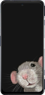 Силиконовый чехол The Peeking Rat для Xiaomi Black Shark 4 - 6442u-2531 изображение 