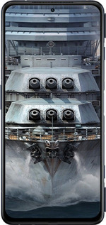 Силиконовый чехол Линкор, world of tanks, wargaming, военный корабль для Xiaomi Black Shark 4 - 6453u-2531 изображение 