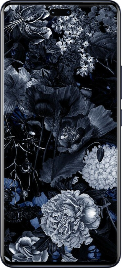 TPU чехол Абстрактный цветочный рисунок в синих тонах для Xiaomi 13 Lite - 6539b-3017 изображение 