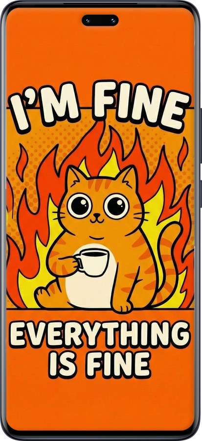 Силиконовый чехол Funny Cat для Xiaomi 13 Lite - 6786u-3017 изображение 