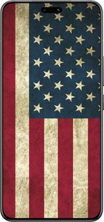 Силиконовый чехол Флаг США для Xiaomi Civi 4 Pro - 395u-3682 изображение 