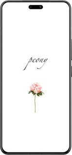 Силиконовый чехол Пион для Xiaomi Civi 4 Pro - 4366u-3682 изображение 