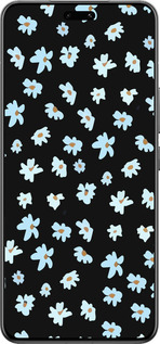 Силиконовый чехол Цветочный для Xiaomi Civi 4 Pro - 4900u-3682 изображение 