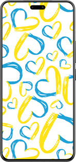 Силиконовый чехол Сердца UA для Xiaomi Civi 4 Pro - 5292u-3682 изображение 