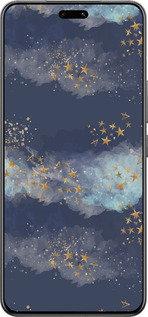 Силиконовый чехол Ночь золотые звезды для Xiaomi Civi 4 Pro - 5421u-3682 изображение 