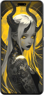 Силиконовый чехол Аниме демон 2 для Xiaomi Civi 4 Pro - 6309u-3682 изображение 