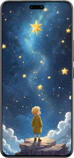 Силиконовый чехол Маленький принц для Xiaomi Civi 4 Pro - 6326u-3682 изображение 