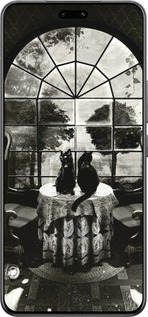 Силиконовый чехол Череп и коты для Xiaomi Civi 4 Pro - 6432u-3682 изображение 