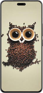 Силіконовий чехол Сова з кави для Xiaomi Civi 4 Pro - 777u-3682 изображение 