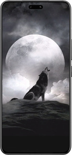 Силиконовый чехол Воющий волк для Xiaomi Civi 4 Pro - 934u-3682 изображение 