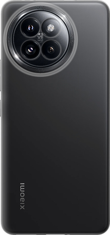 Силиконовый чехол Прозрачный для Xiaomi Civi 4 Pro - 5636u-3682 изображение 