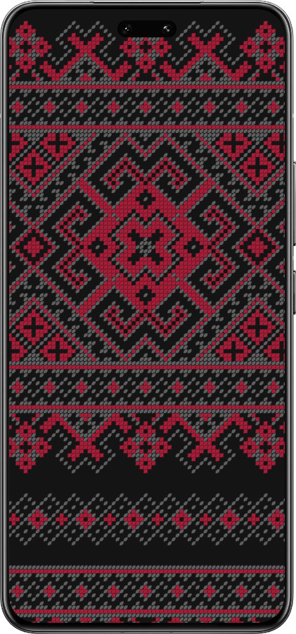 Силиконовый чехол Вышиванка 52 для Xiaomi Civi 4 Pro - 1763u-3682 изображение 