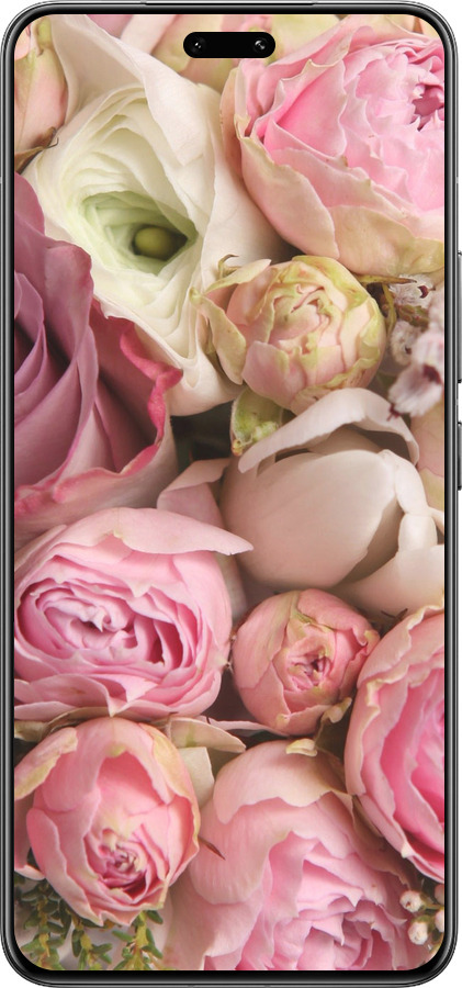 Силиконовый чехол Розы v2 для Xiaomi Civi 4 Pro - 2320u-3682 изображение 