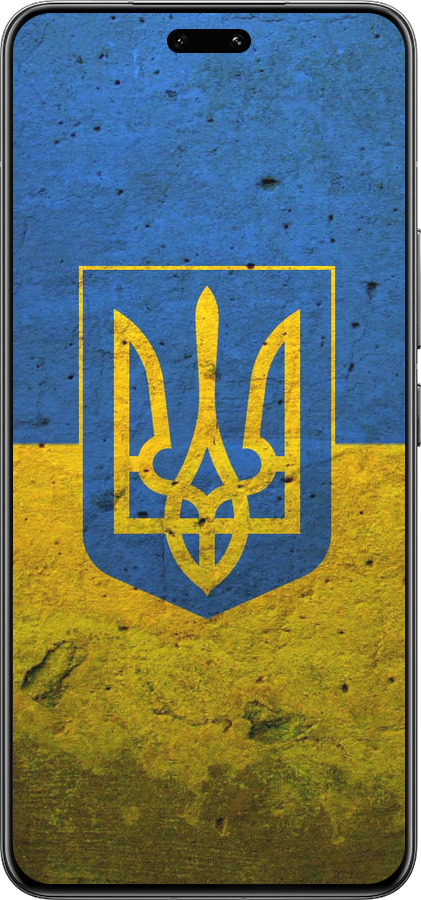 Силиконовый чехол Флаг и герб Украины 2 для Xiaomi Civi 4 Pro - 378u-3682 изображение 