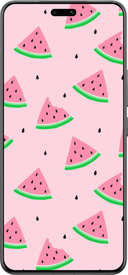 Силиконовый чехол Розовый арбуз для Xiaomi Civi 4 Pro - 4314u-3682 изображение 