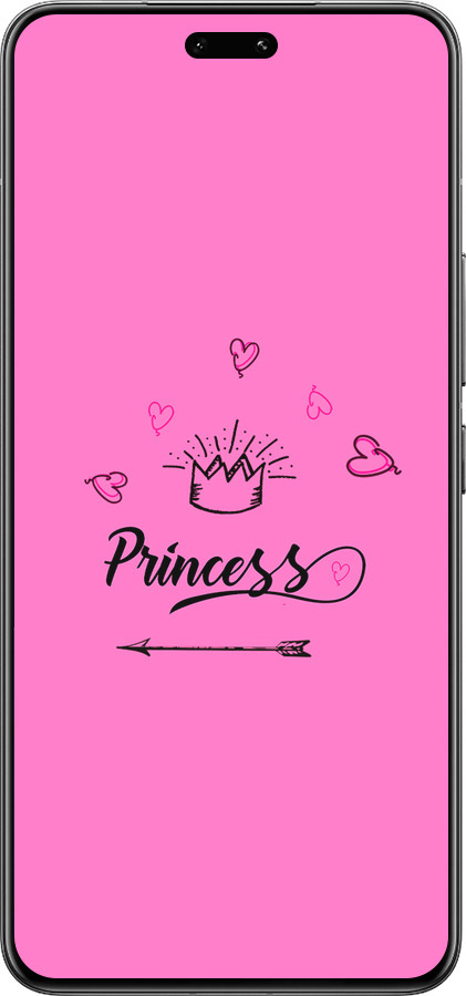 Силиконовый чехол Princess для Xiaomi Civi 4 Pro - 4361u-3682 изображение 