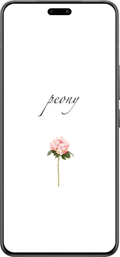 Силиконовый чехол Пион для Xiaomi Civi 4 Pro - 4366u-3682 изображение 