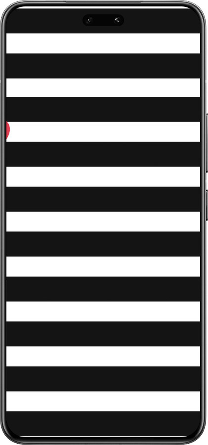 Силиконовый чехол Черно-белые полосы для Xiaomi Civi 4 Pro - 4461u-3682 изображение 