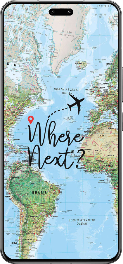 Силиконовый чехол Путешествие для Xiaomi Civi 4 Pro - 4503u-3682 изображение 