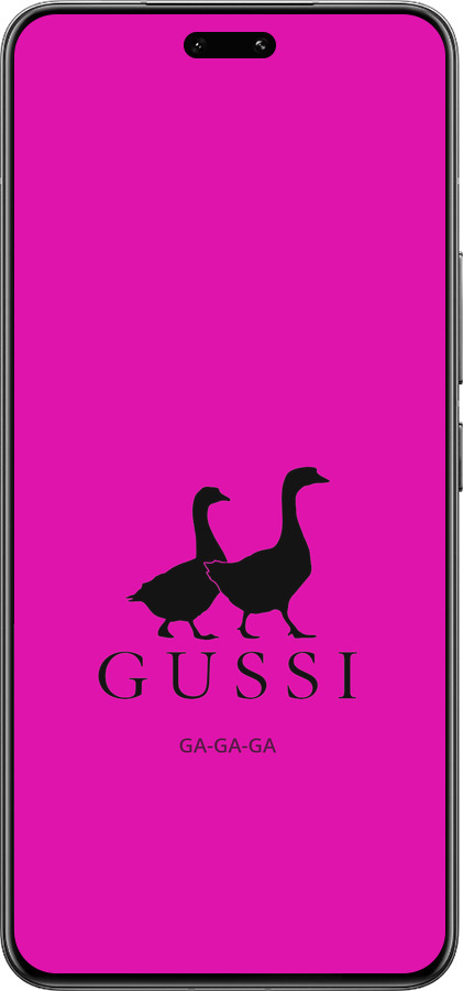 Силиконовый чехол Гуси для Xiaomi Civi 4 Pro - 4561u-3682 изображение 