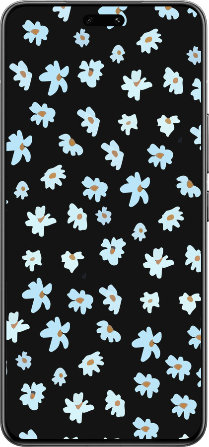 Силиконовый чехол Цветочный для Xiaomi Civi 4 Pro - 4900u-3682 изображение 