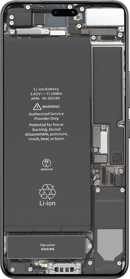 Силиконовый чехол Детали смартфона для Xiaomi Civi 4 Pro - 5487u-3682 изображение 