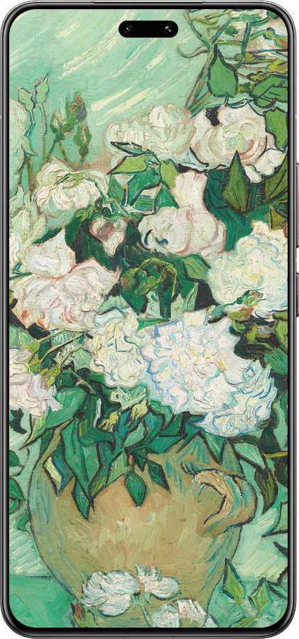 Силиконовый чехол Винсент Ван Гог. Ваза с розами для Xiaomi Civi 4 Pro - 5543u-3682 изображение 