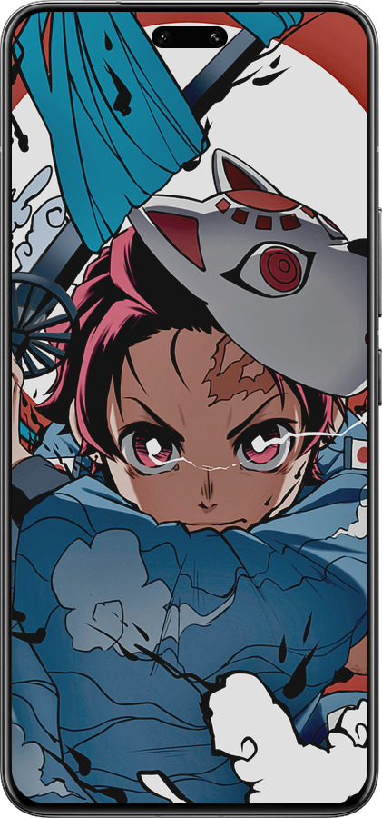 Силиконовый чехол Танджиро Камадо для Xiaomi Civi 4 Pro - 5574u-3682 изображение 