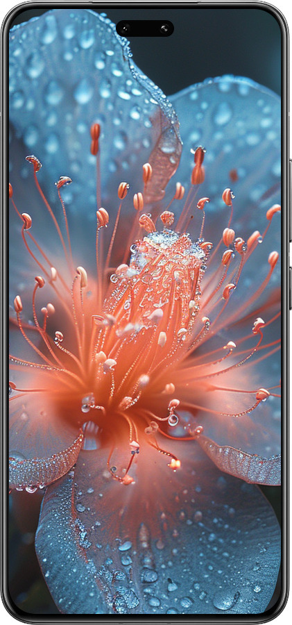 Силиконовый чехол Роса на цветке для Xiaomi Civi 4 Pro - 6039u-3682 изображение 